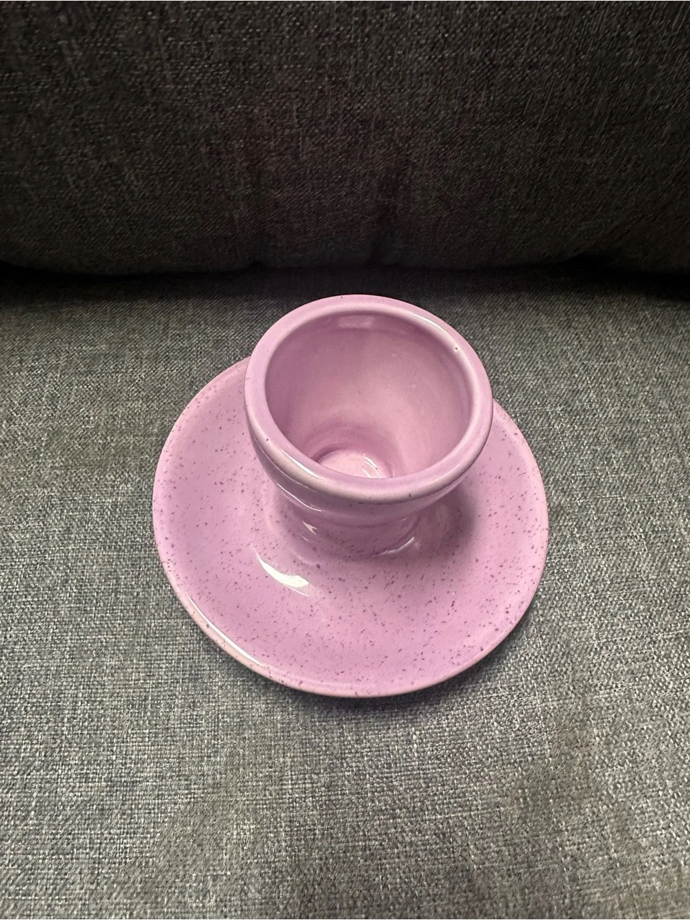 Williams Sonoma Purple Ceramic Egg Cup